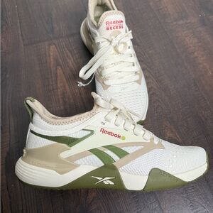 Reebok x Recess Nano Chalk/Beige/Green Court Shoes